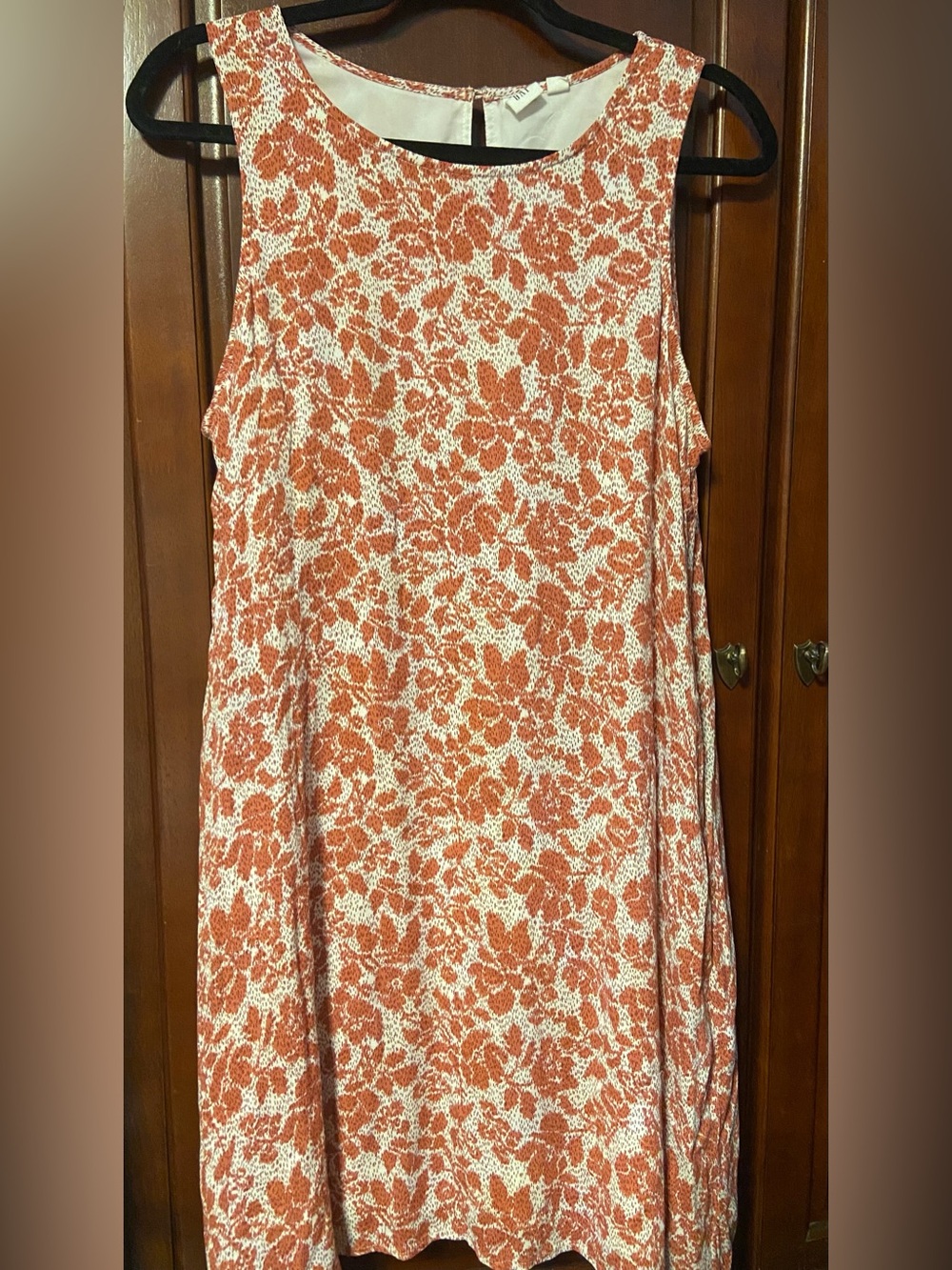 GAP Floral A-Line Swing Dress - Women’s size L - EUC - Picture 7 of 13
